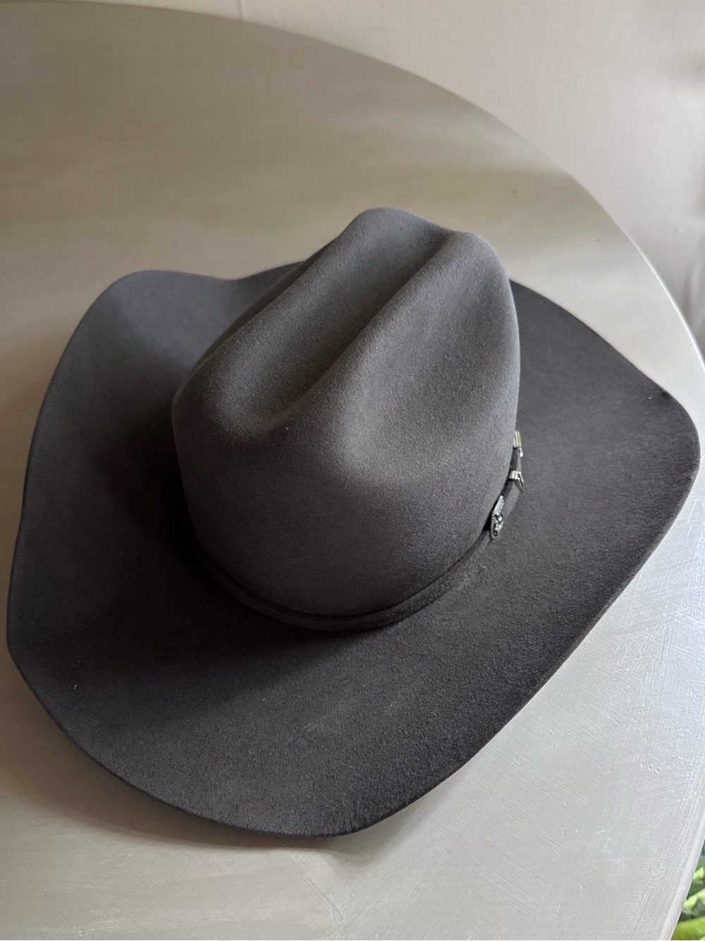 Stetson 6X Skyline Grey Western Cowboy Hat Sz 7